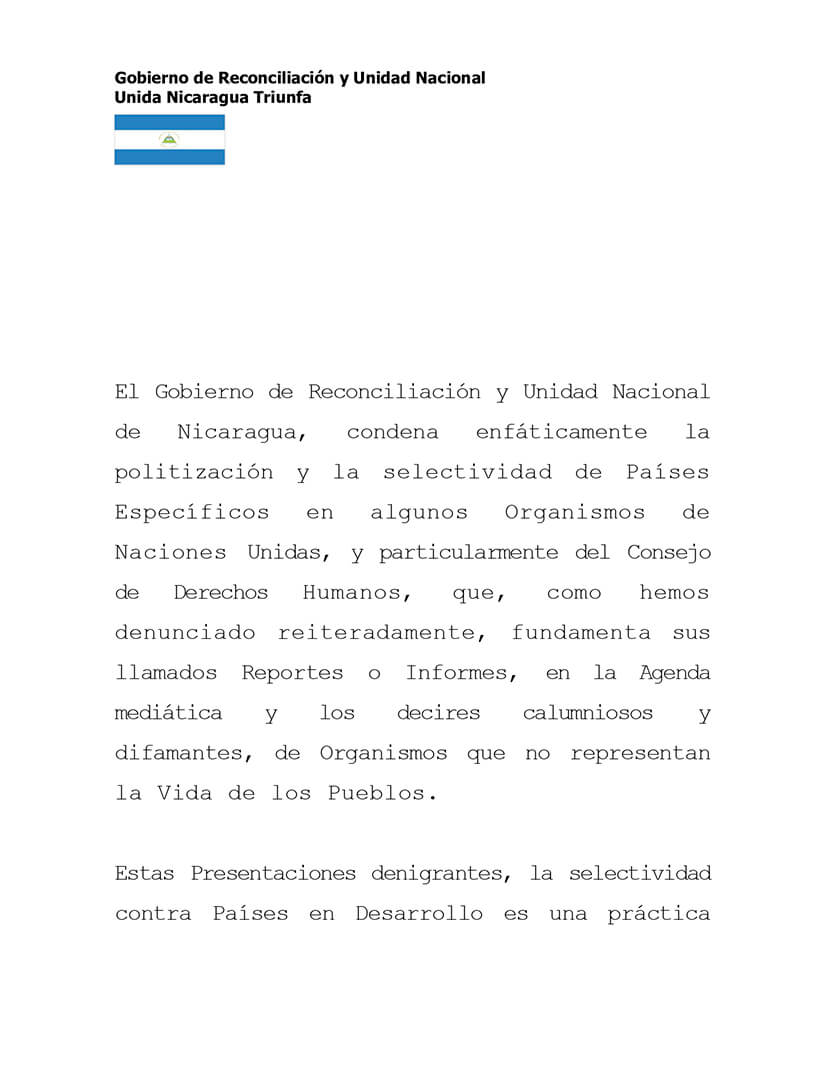 nota-prensa-gobierno-nicaragua